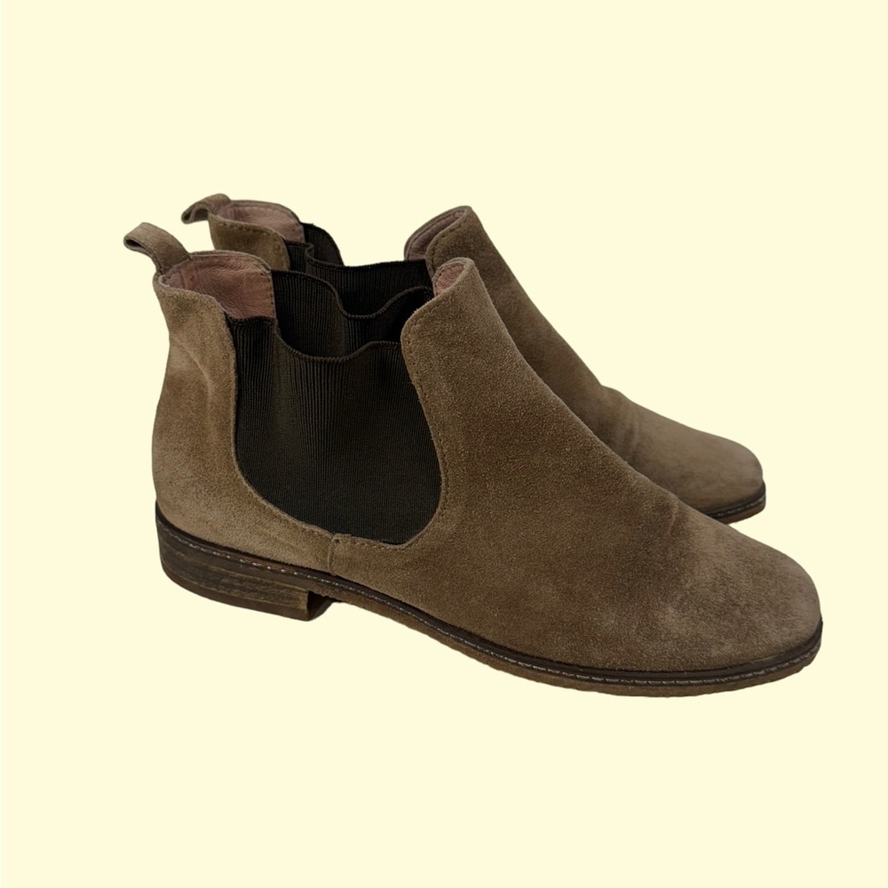 Andres Assous suede chelsea boots size 36 or US 6